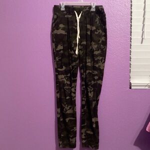 Camo joggers